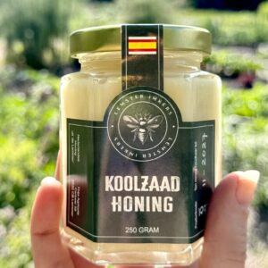 Pot romige koolzaadhoning van Lemster Imkers 250 gram